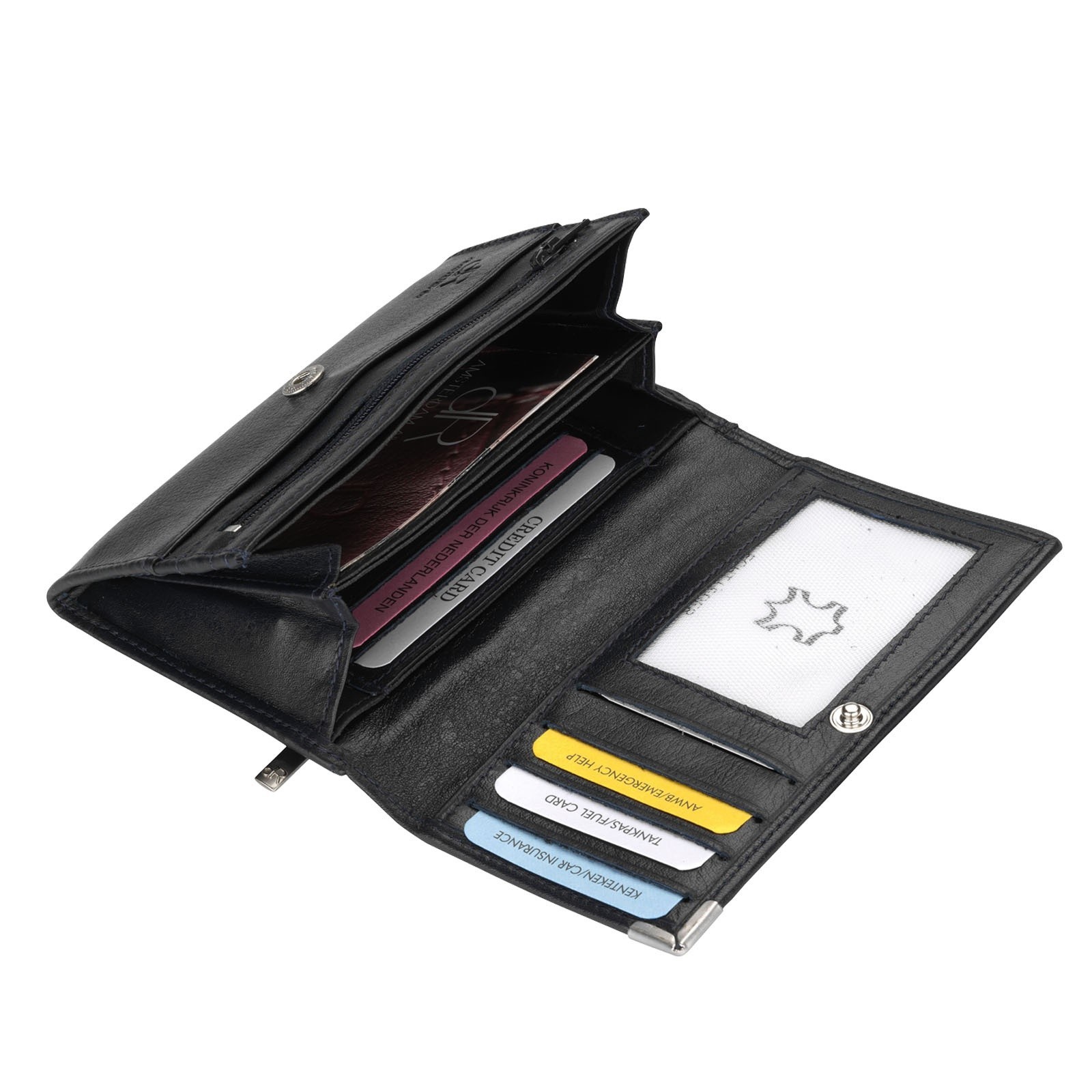 dR Amsterdam Damesportemonnee 15158 Blauw