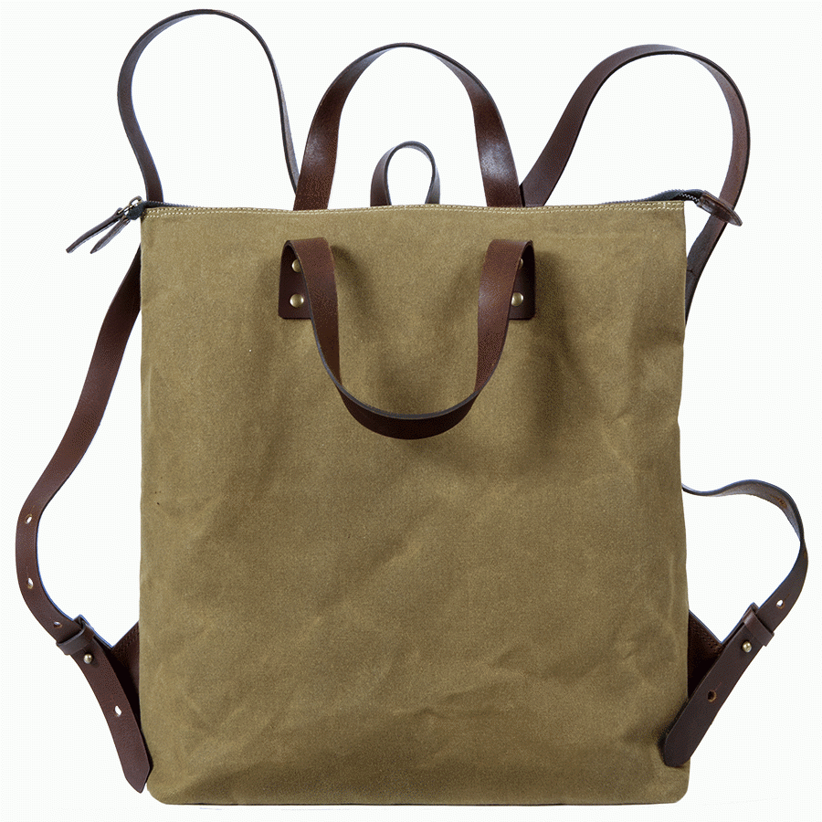 Saccoo Canvas 44408 Stockholm Rugtas Khaki