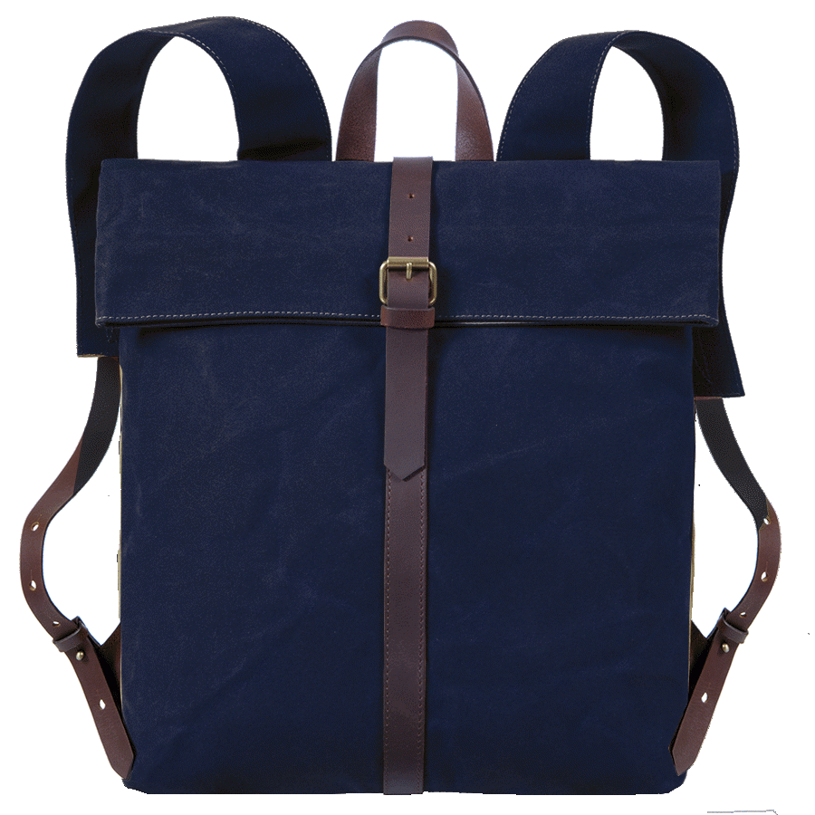 Saccoo Canvas 44407 Bergen Rugtas Blue