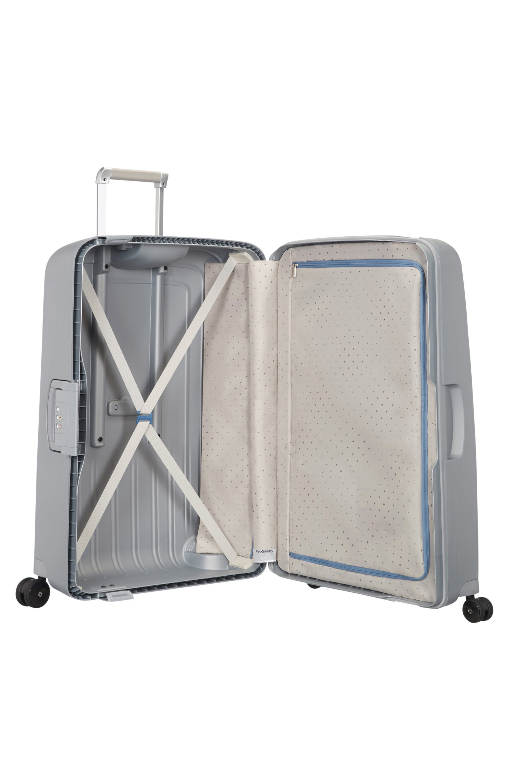 Samsonite S'cure Spinner 69/25 Silver