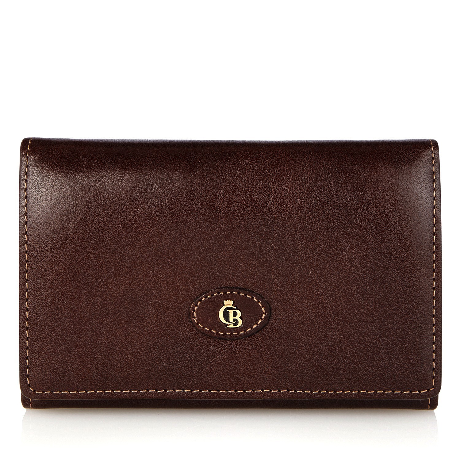 Castelijn & Beerens 42 2121 Dames portemonnee beugel 6 CC RFID Mocca