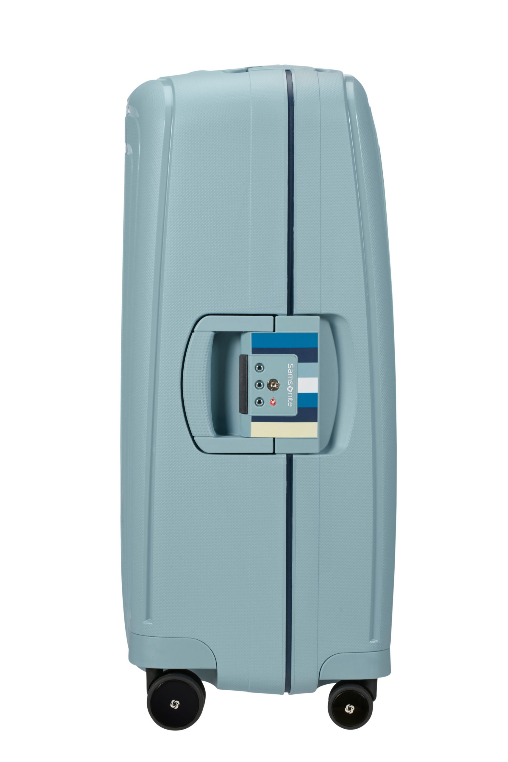 Samsonite S’cure Spinner 69/25 Stone Blue Stripes