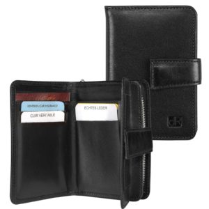 dR Amsterdam Herenportemonnee 2225 Zwart