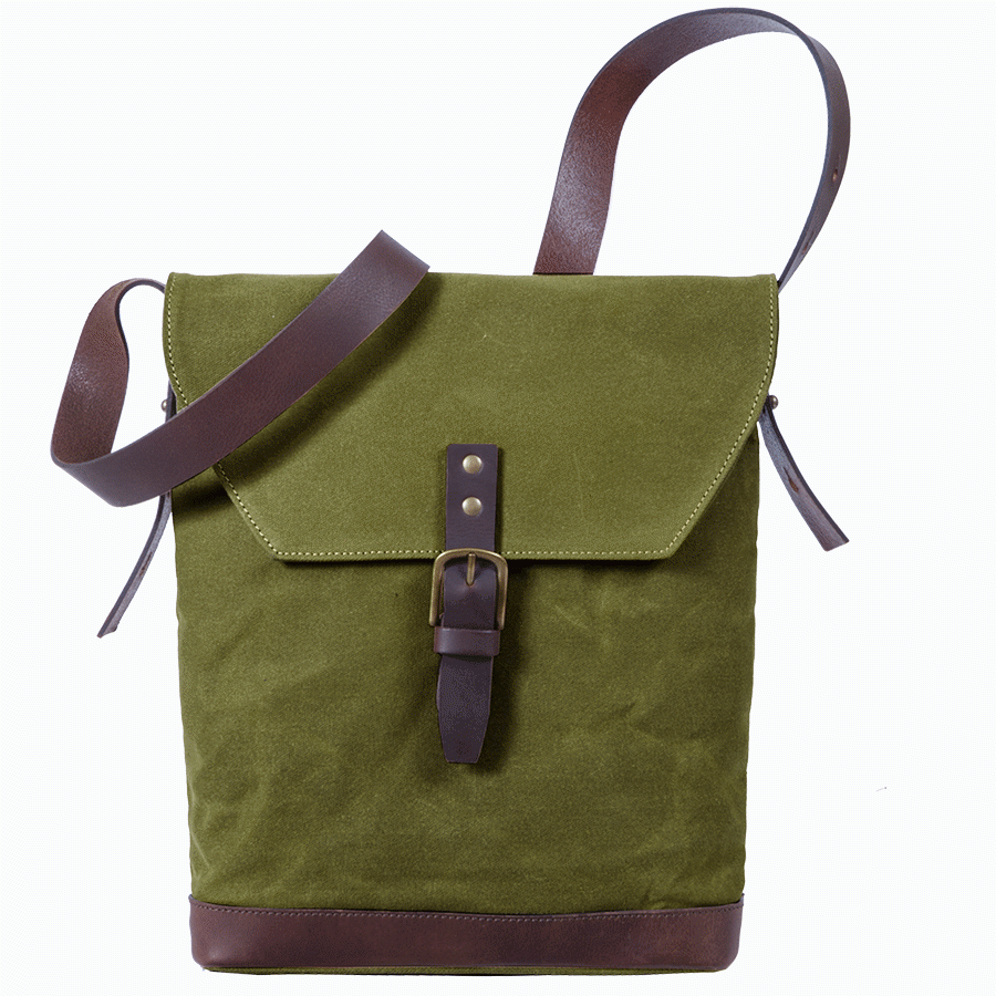 Saccoo Canvas 44406 Copenhagen Schoudertas Green