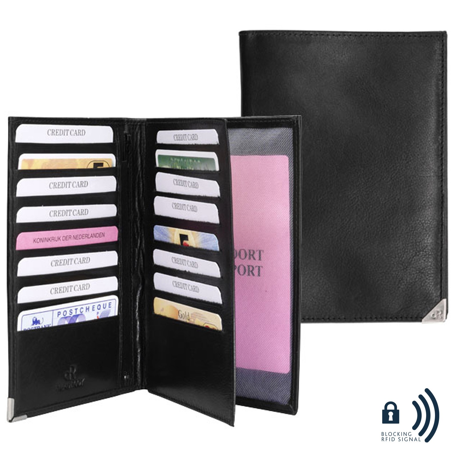 dR Amsterdam Portefeuille 15459 Zwart