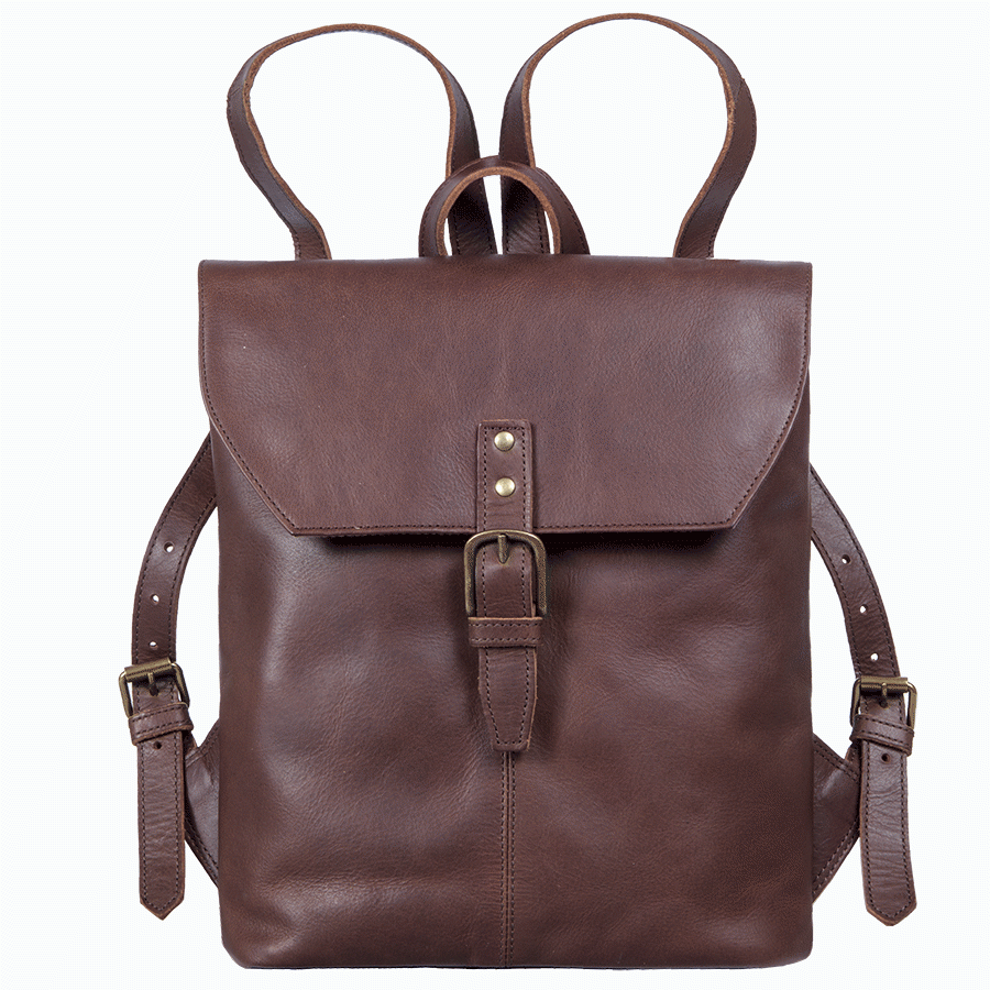 Saccoo Milano 54422 Bruges Rugtas Chestnut
