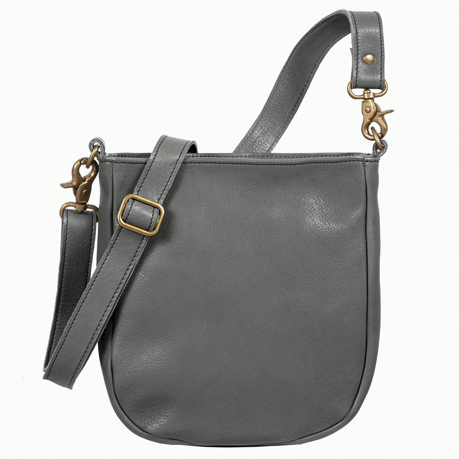 Saccoo Milano 54417 Halle M Schoudertas Grey