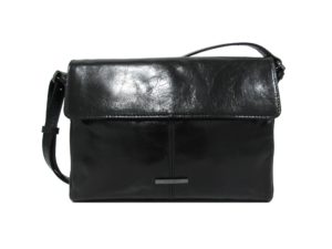 Claudio Ferrici 22052 Schoudertas Zwart Pelle Vecchia