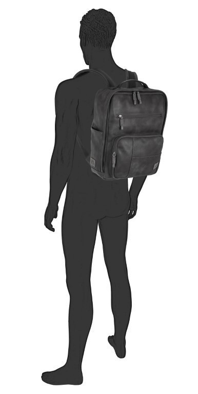 Camel Active Laos Backpack 251-201 Black