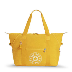 Kipling Weekendtas Art M Lively Yellow
