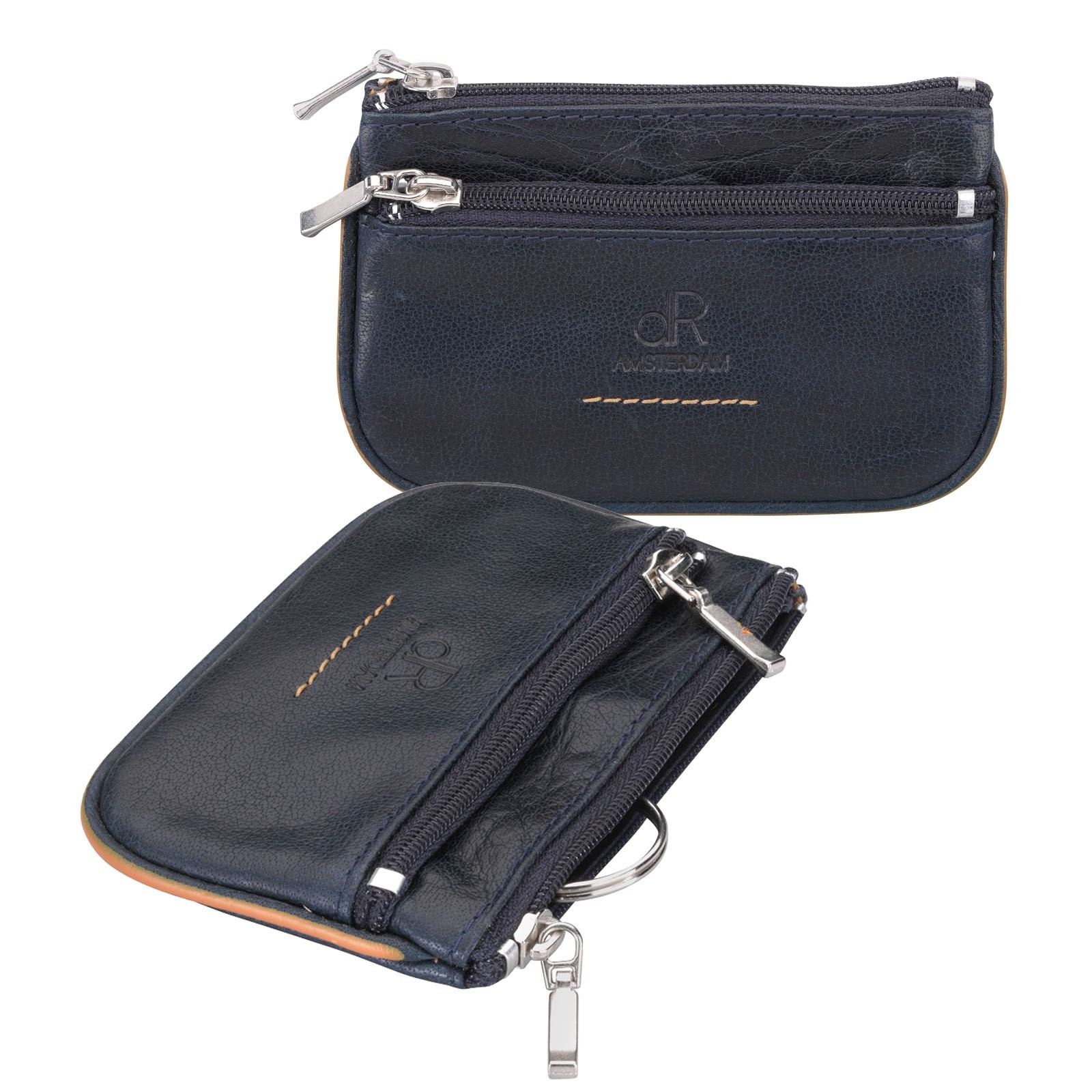 dR Amsterdam Sleutel-etui 91347 Blauw