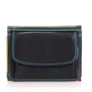 My Walit 243  Small Tri Fold Wallet Black Pace