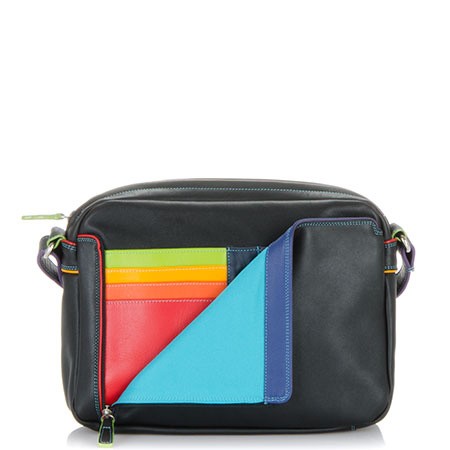 My Walit 1805 Small Organiser Cross Body Bag Black Pace
