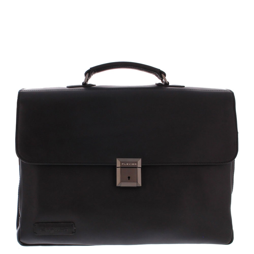 Plevier 853 Business Schoudertas Zwart Morse