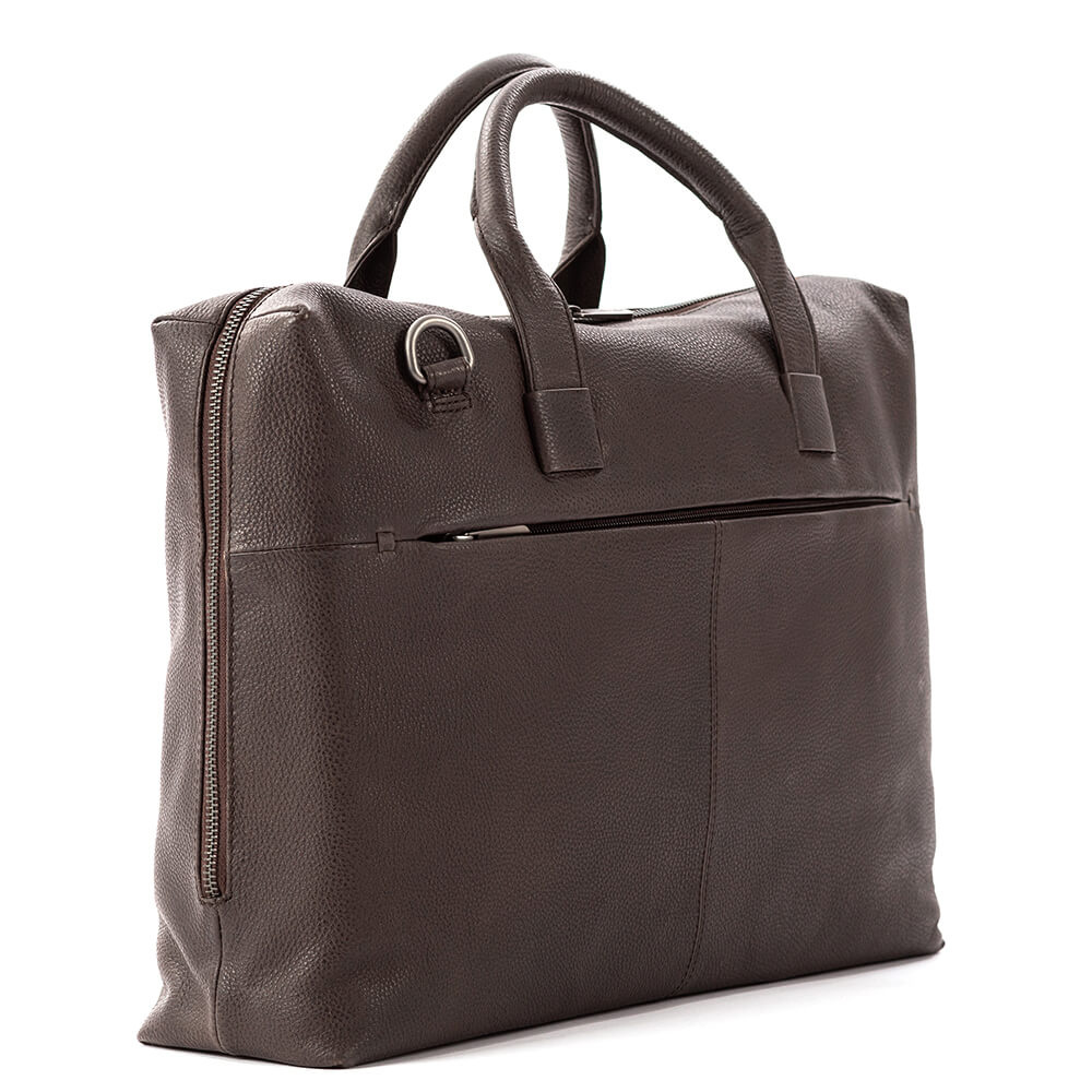 Plevier 621 Business Schoudertas Donkerbruin Digit