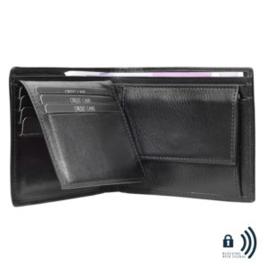 dR Amsterdam Billfold 118524 Zwart