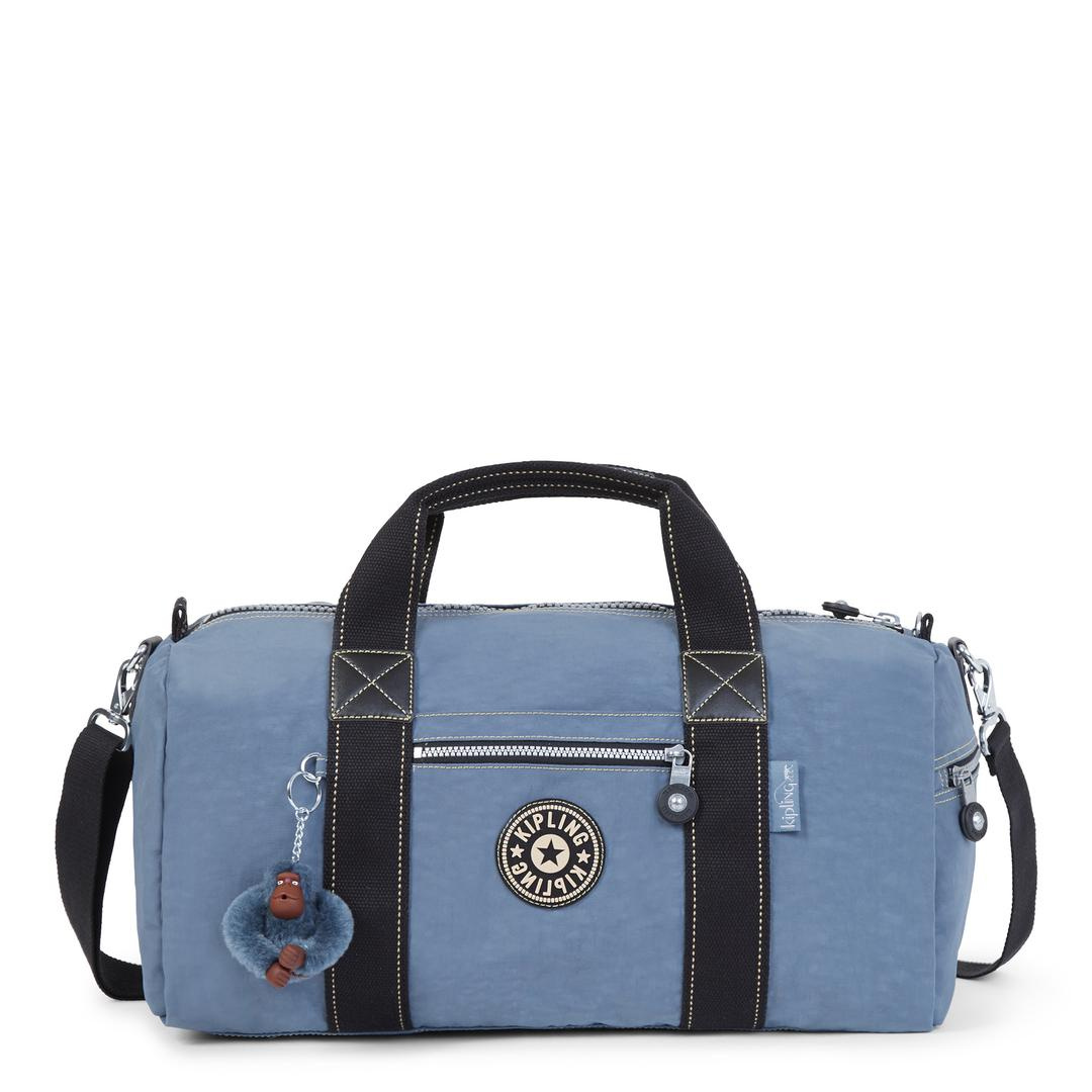 Kipling Weekend-Sporttas Tag Along Blue Jean Uo