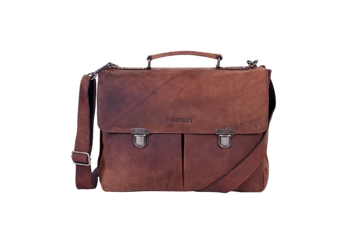 DSTRCT Business Bag 076220 Brown