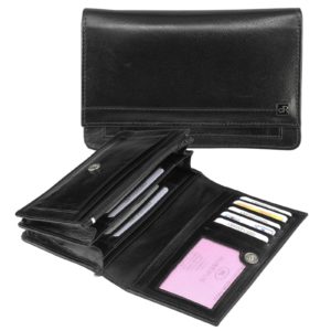 dR Amsterdam Damesportemonnee 118102 Zwart