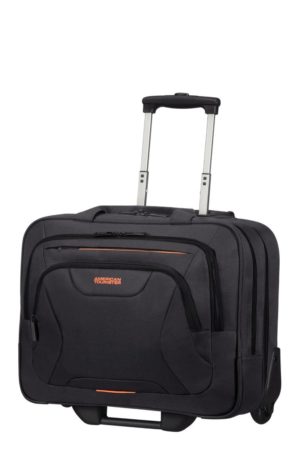 American Tourister At Work Rolling Tote 15.6 Black/Orange