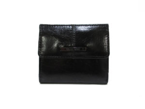 Claudio Ferrici 22901 Portemonnee Zwart Pelle Vecchia