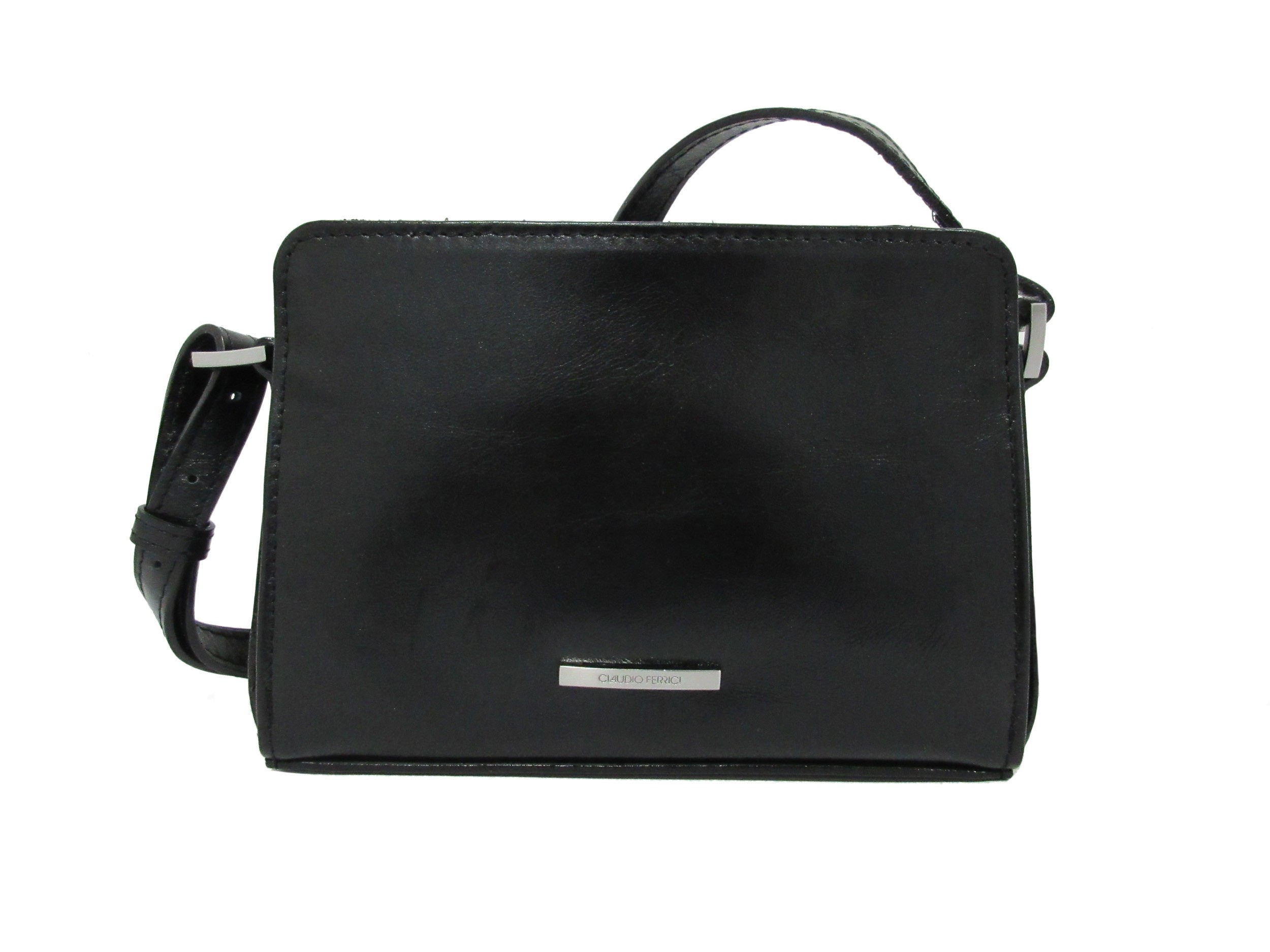 Claudio Ferrici 18019 Schoudertas Zwart Classico