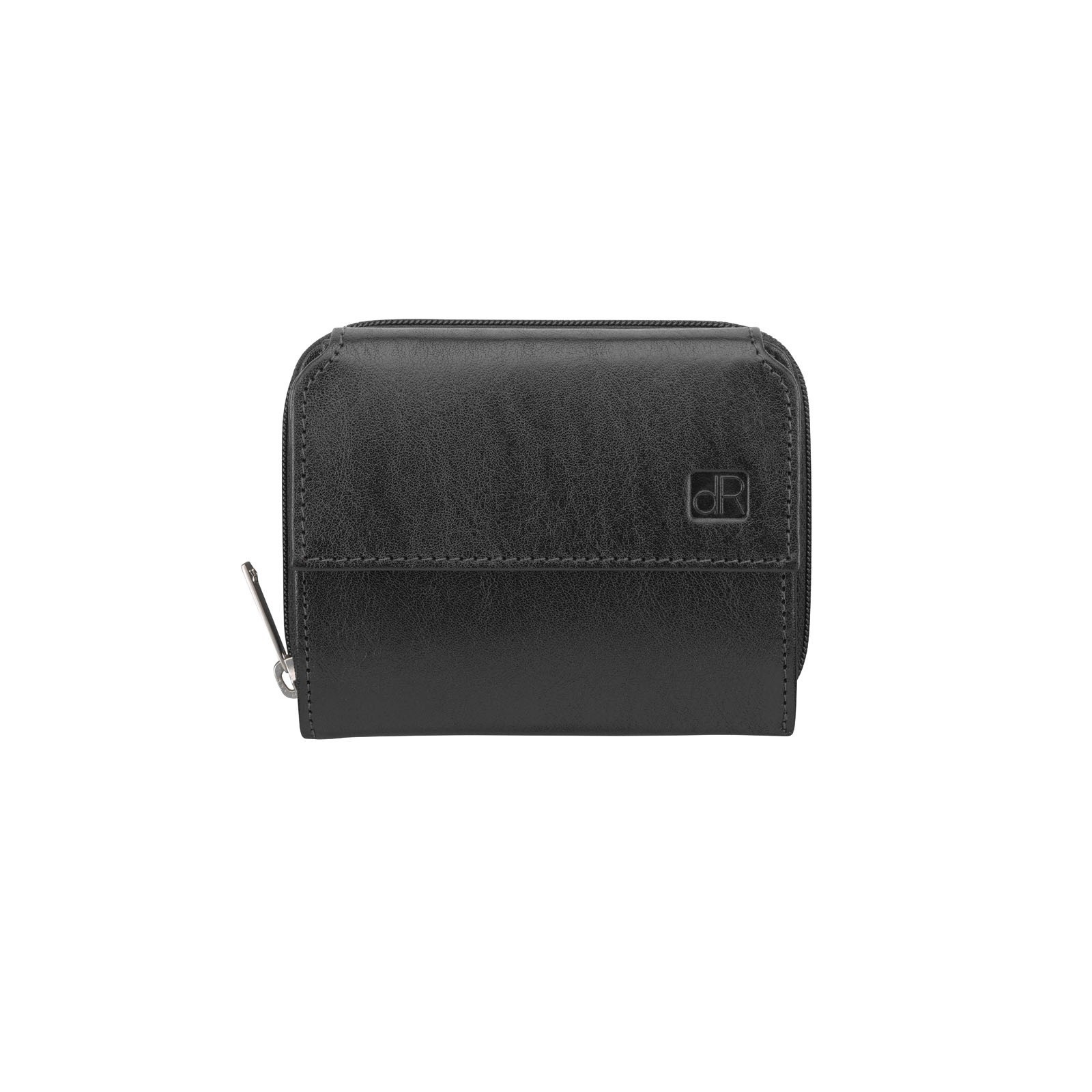 dR Amsterdam Damesportemonnee 2179 Zwart