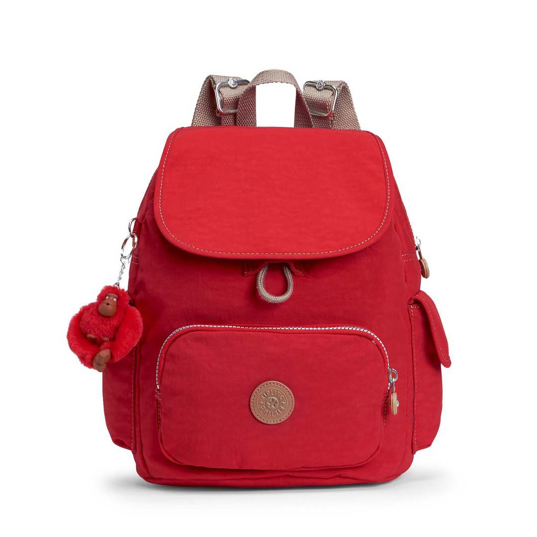 Kipling Rugtas City Pack S True Red C