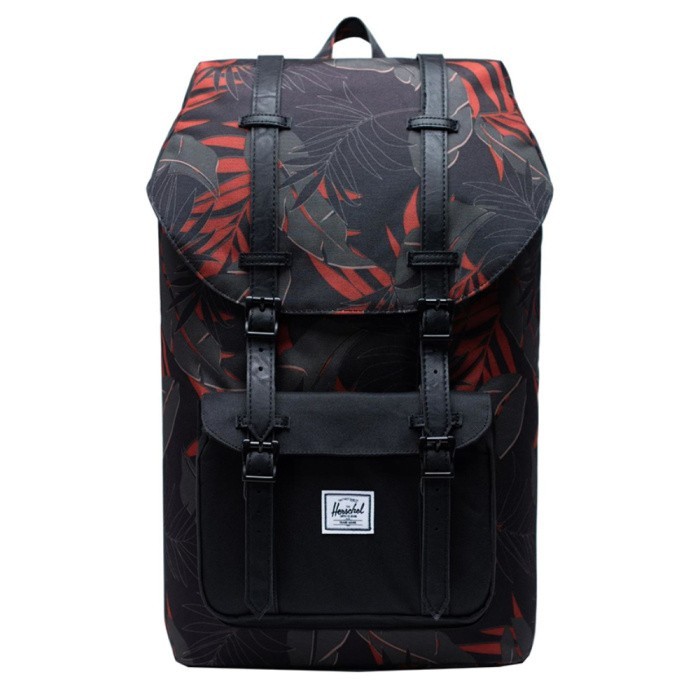 Herschel Rugtas Little America Dark Olive Palm