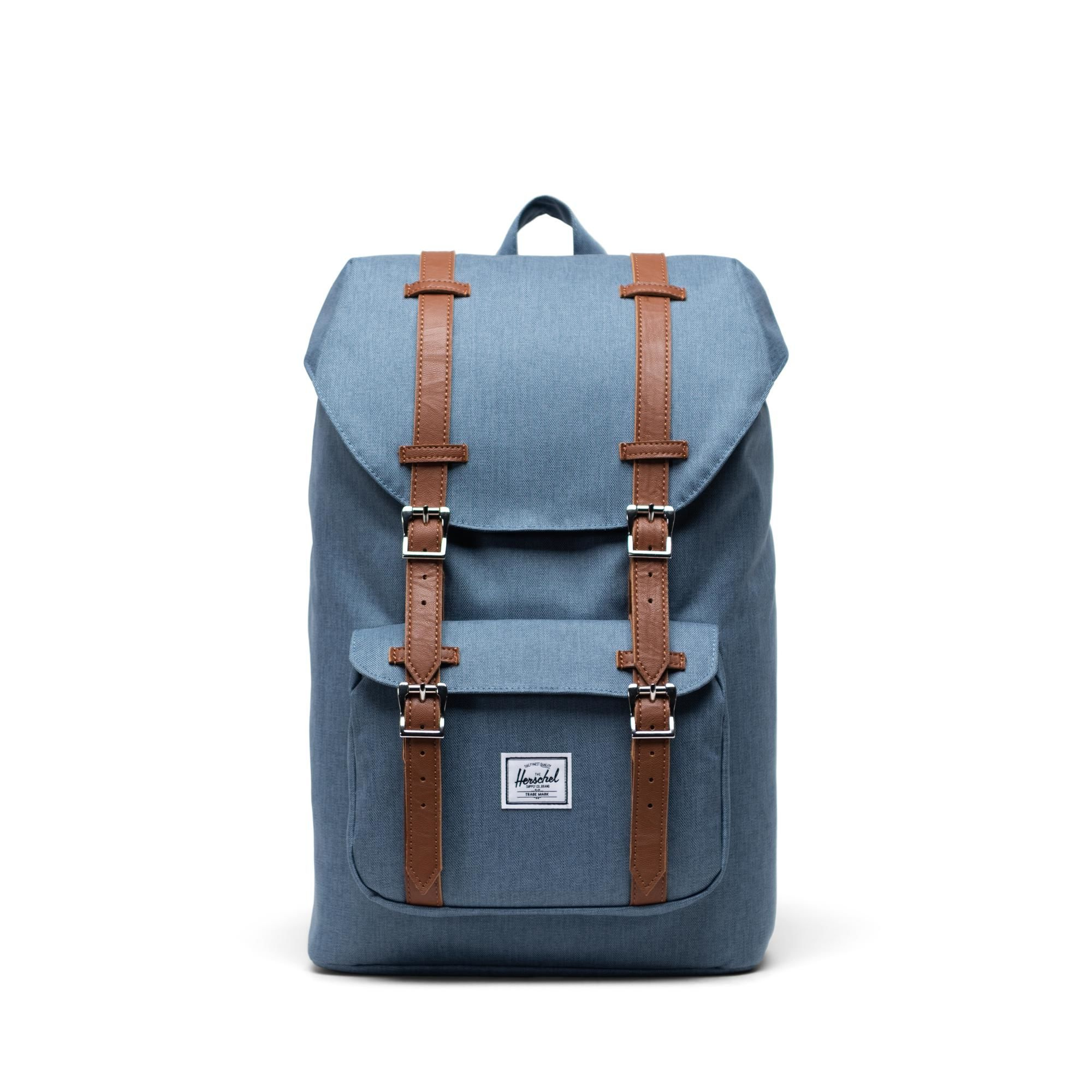 Herschel Rugtas Little America Mid Volume Blumir Crosshatch