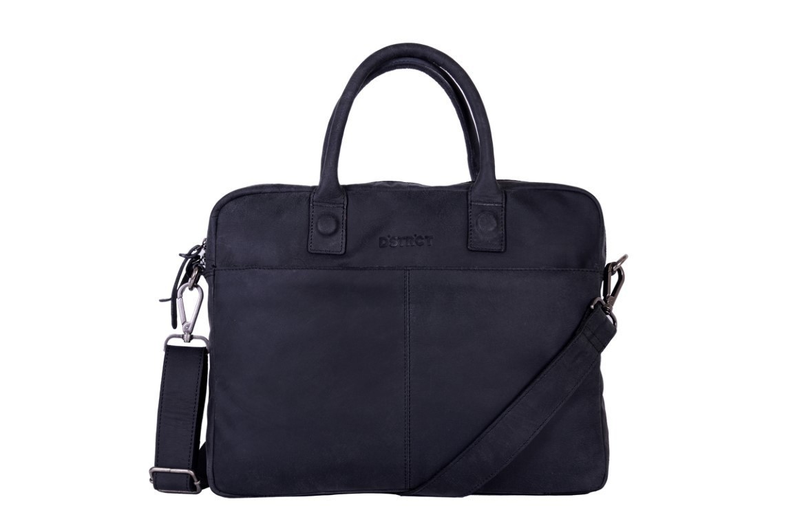 DSTRCT Wall Street Business Bag Alfa  076020 Zwart