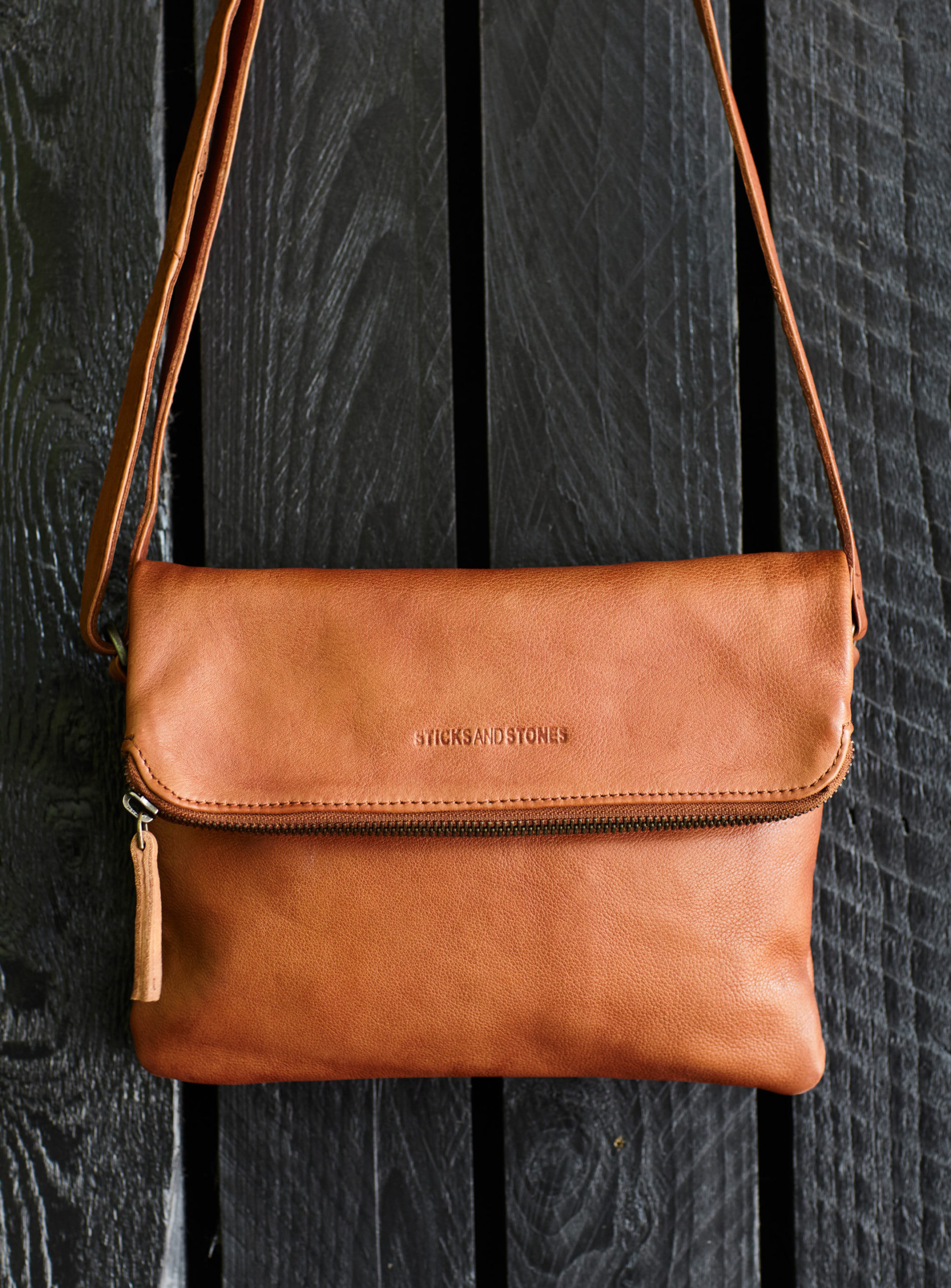 Sticks and Stones Bondi Bag Vegetable Tanned Cognac
