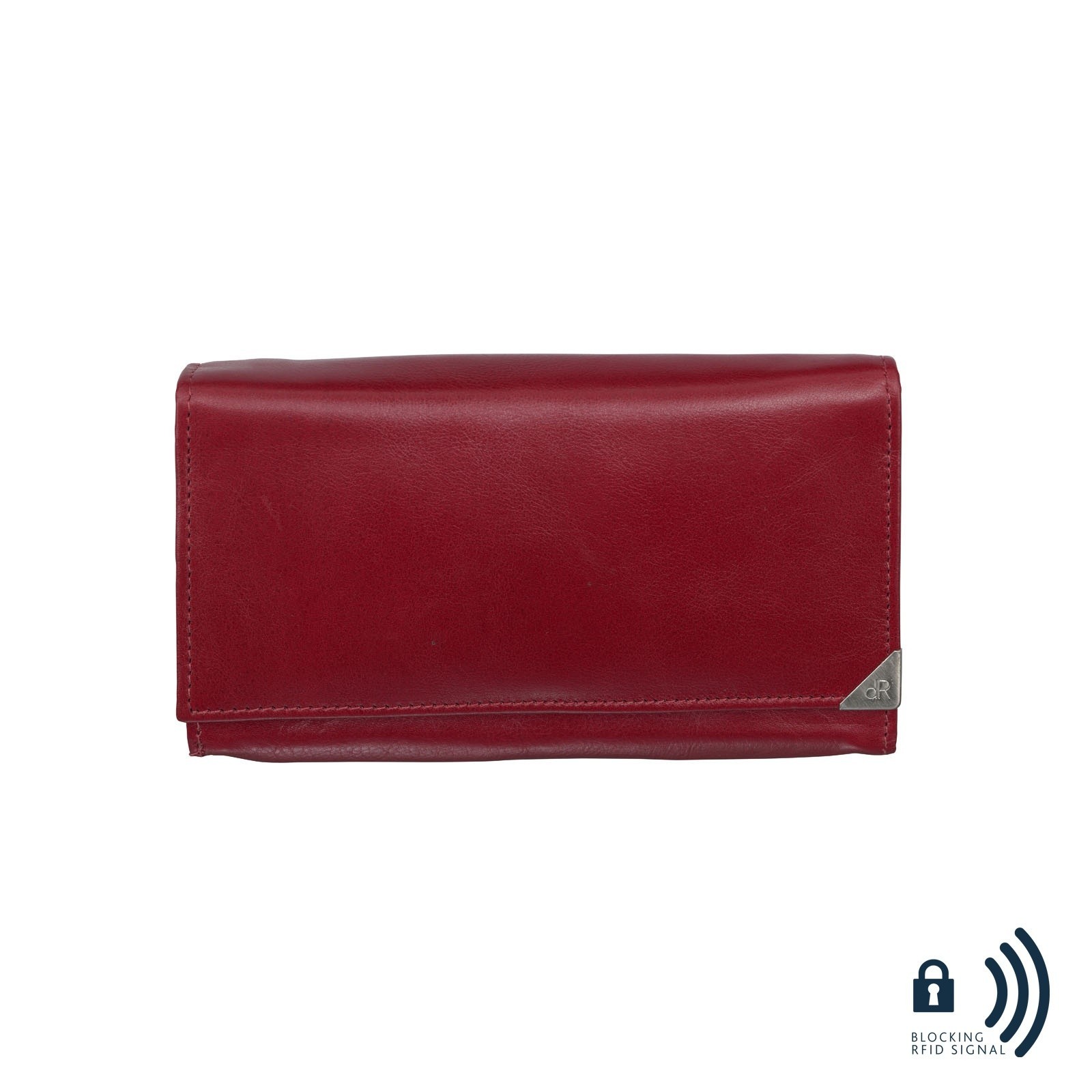 dR Amsterdam Damesportemonnee 15178 Rood