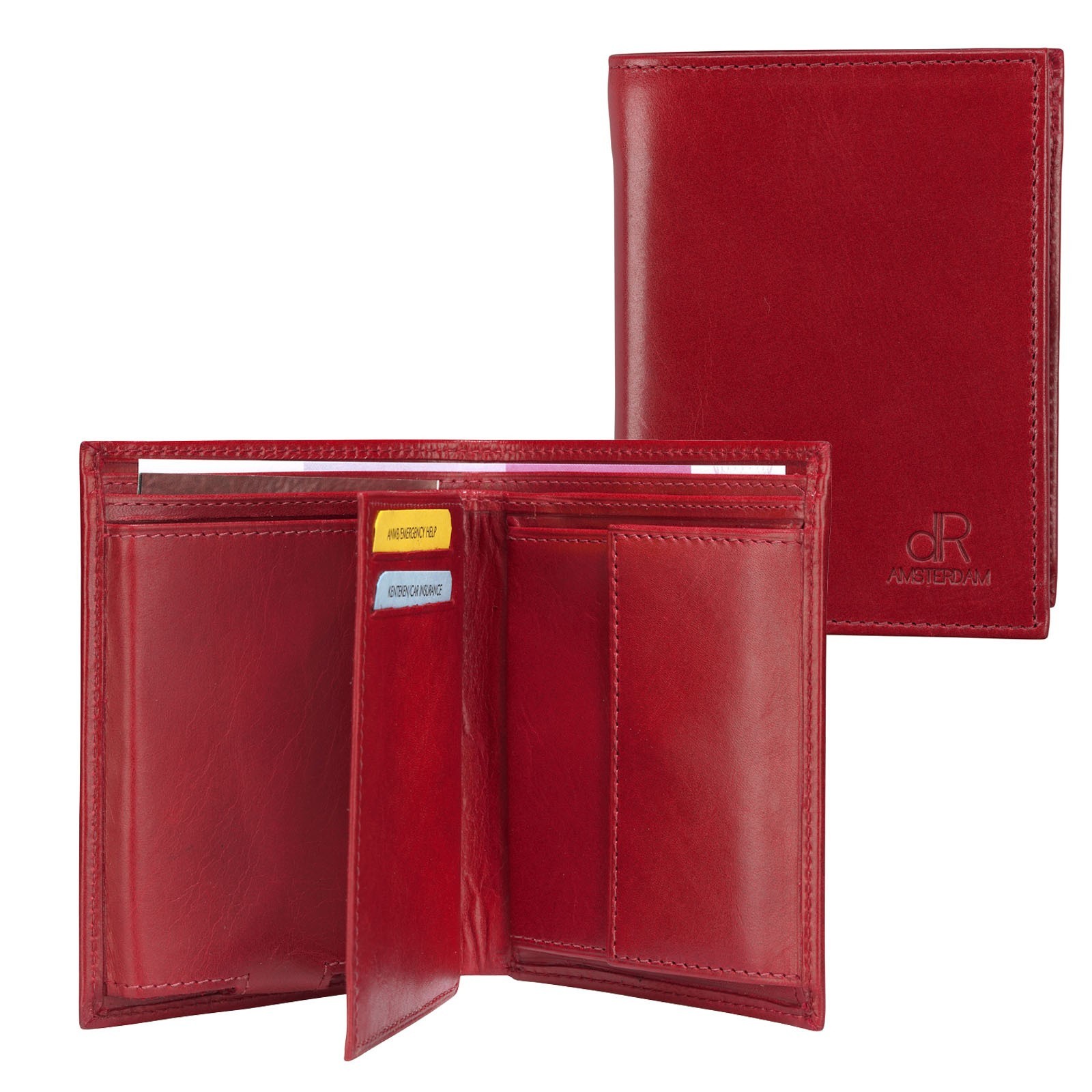 dR Amsterdam Wallet CC Comp. 48513 Rood