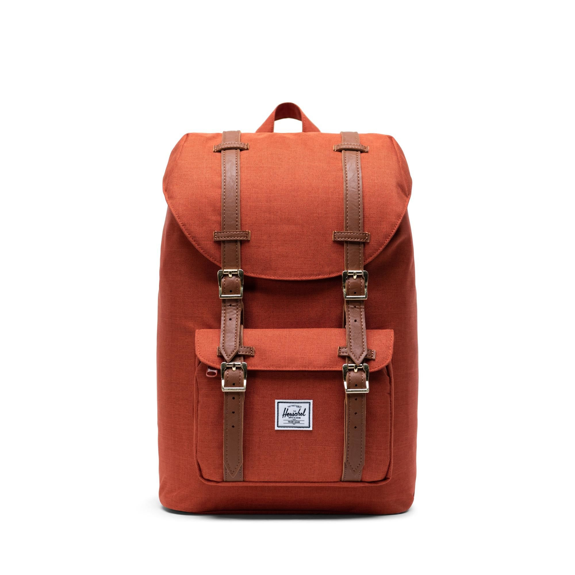 Herschel Rugtas Little America Mid Volume Picante Crosshatch