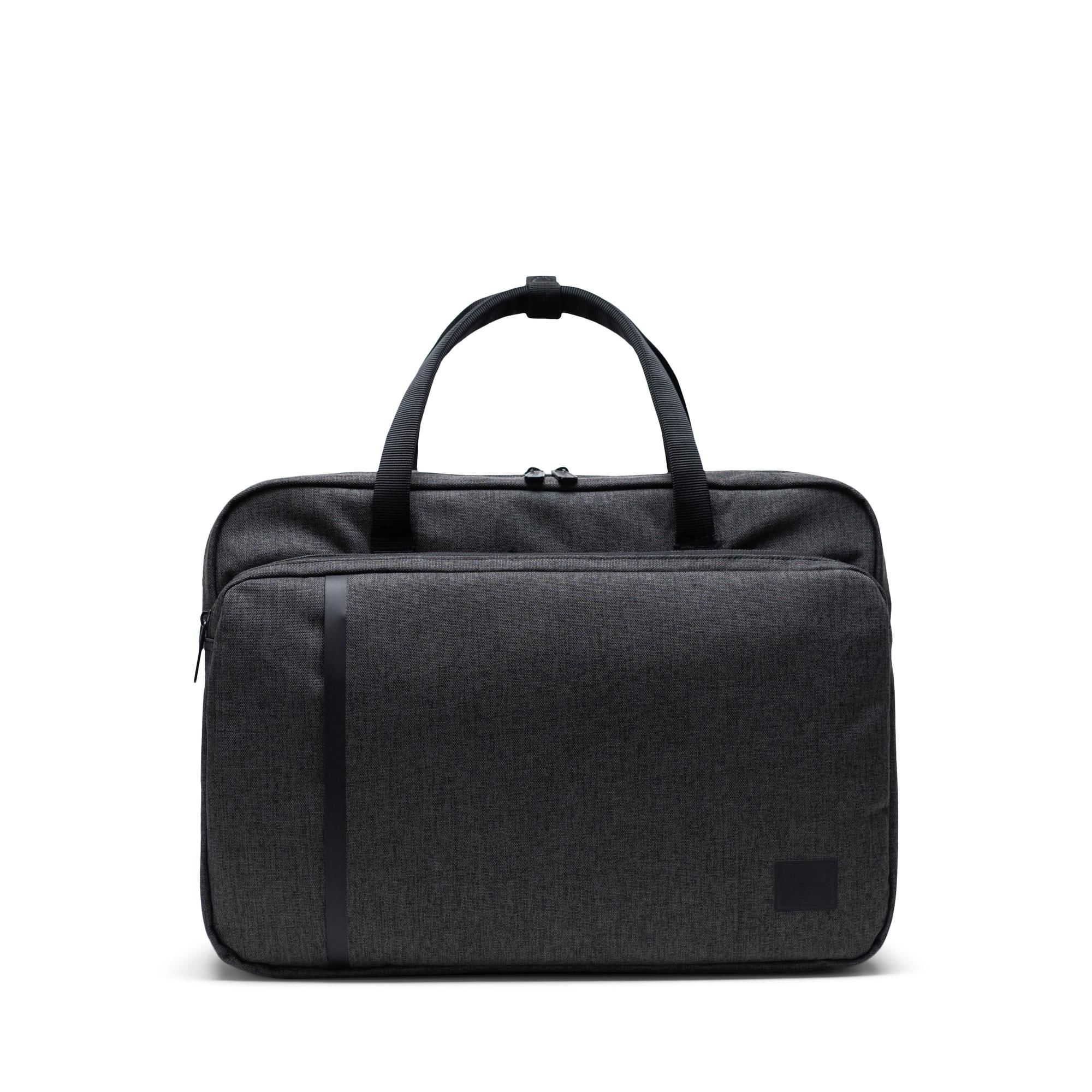 Herschel Schouder-Rugtas Gibson Large Black Crosshatch
