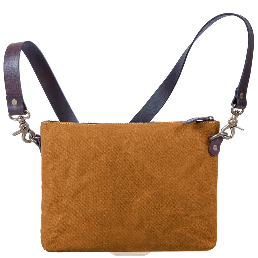 Saccoo Canvas 44410 Greenwich Schoudertas Mustard