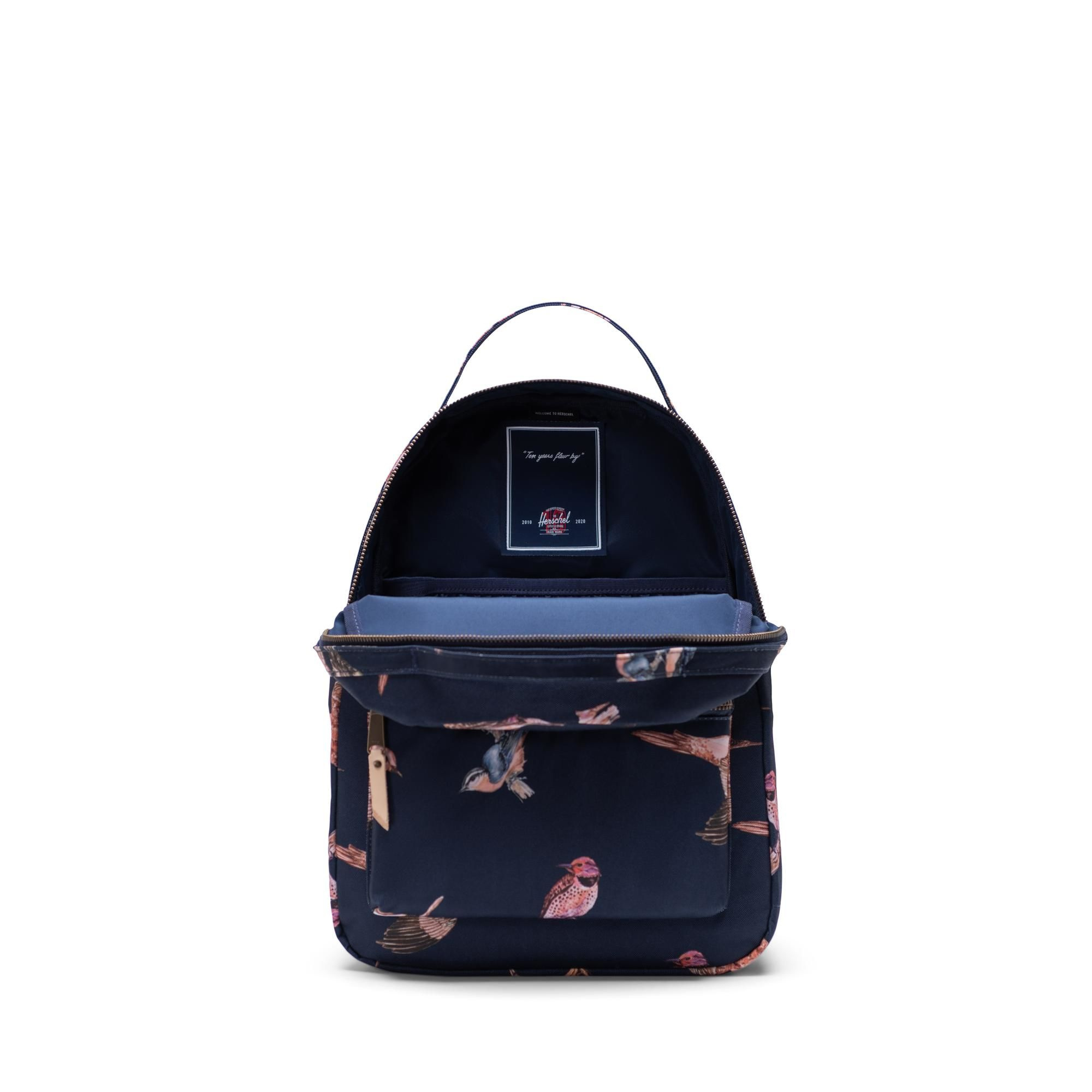 Herschel Rugtas Nova Mid Peacoat Birds