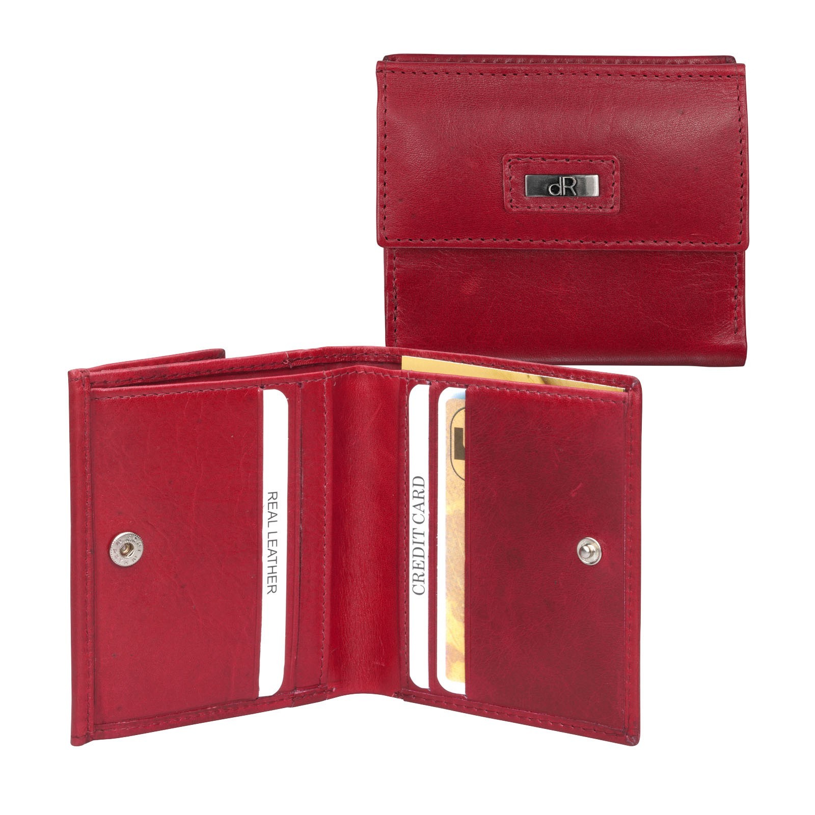 dR Amsterdam Billfold 48535 Rood