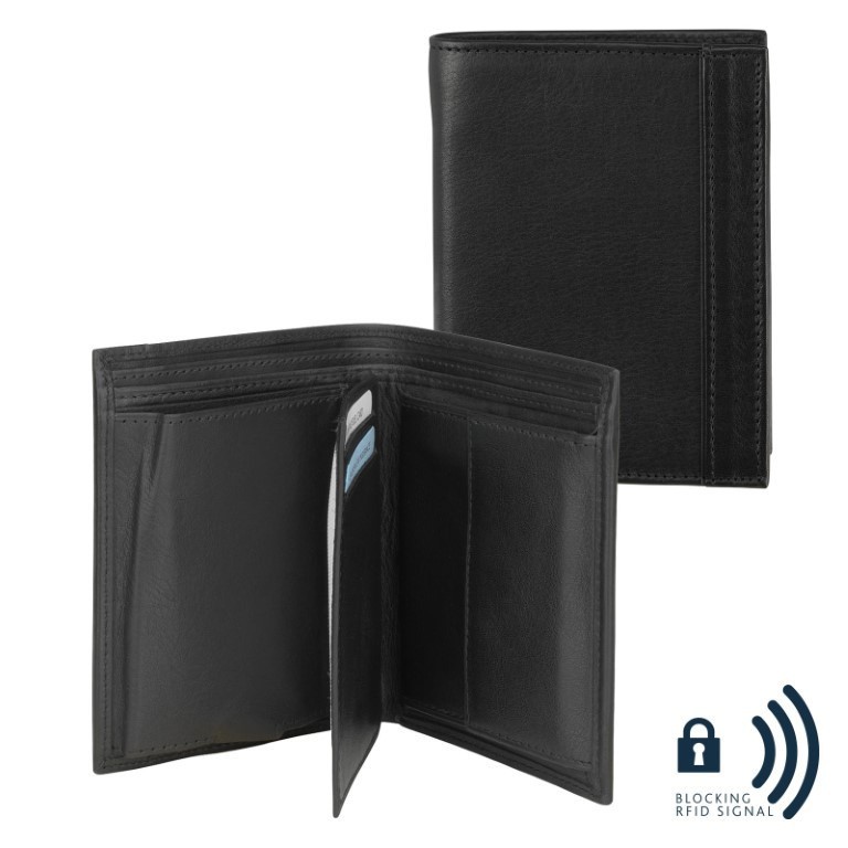 dR Amsterdam Wallet CC Comp. 67513 Zwart