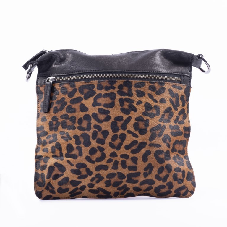DSTRCT Dames tas 157390 Black Dark Leopard