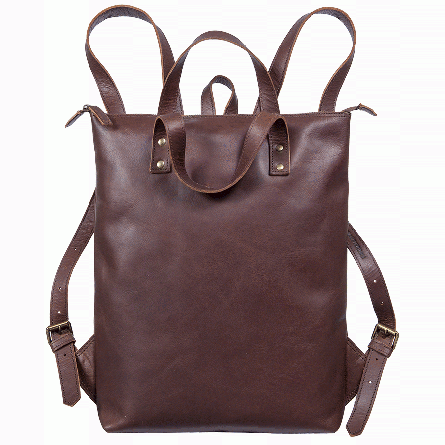 Saccoo Milano 54409 Stockholm M Rugtas Chestnut