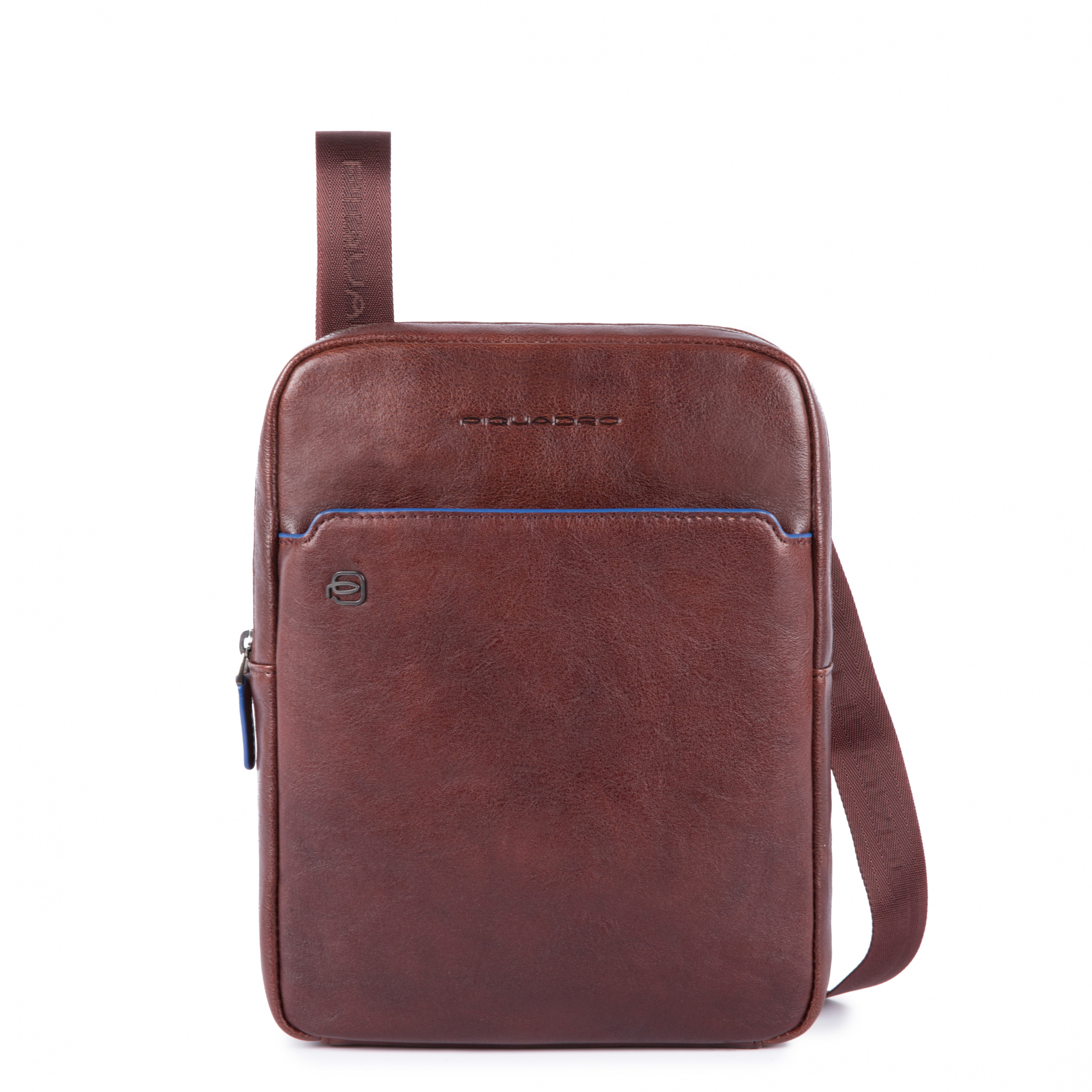 Piquadro B2S CA1816 iPad Crossbody Bag Dark Brown