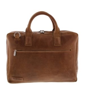 Plevier 485 Business Schoudertas Cognac Surrey