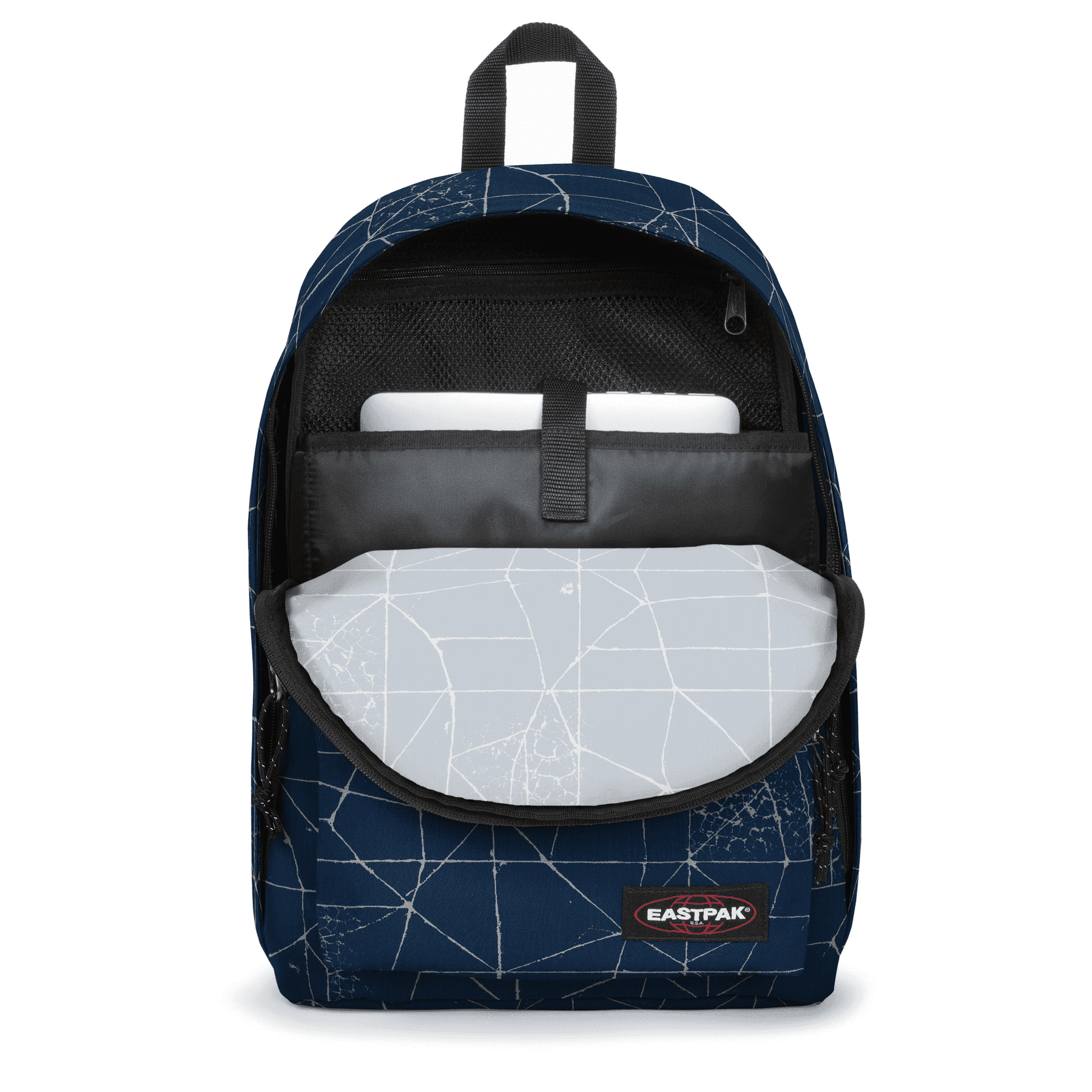 Eastpak OUT OF OFFICE Rugtas cracked blue