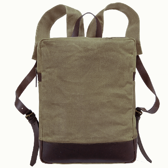 Saccoo Canvas 44414 Paras CV Rugtas Khaki