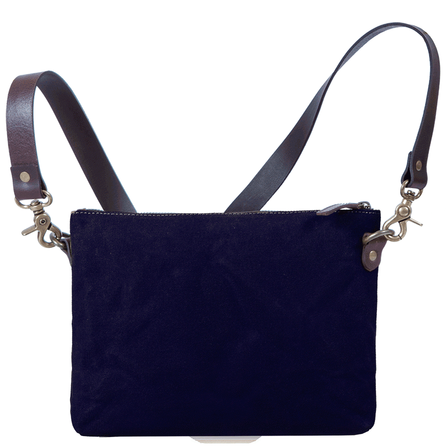 Saccoo Canvas 44410 Greenwich  Schoudertas Blue