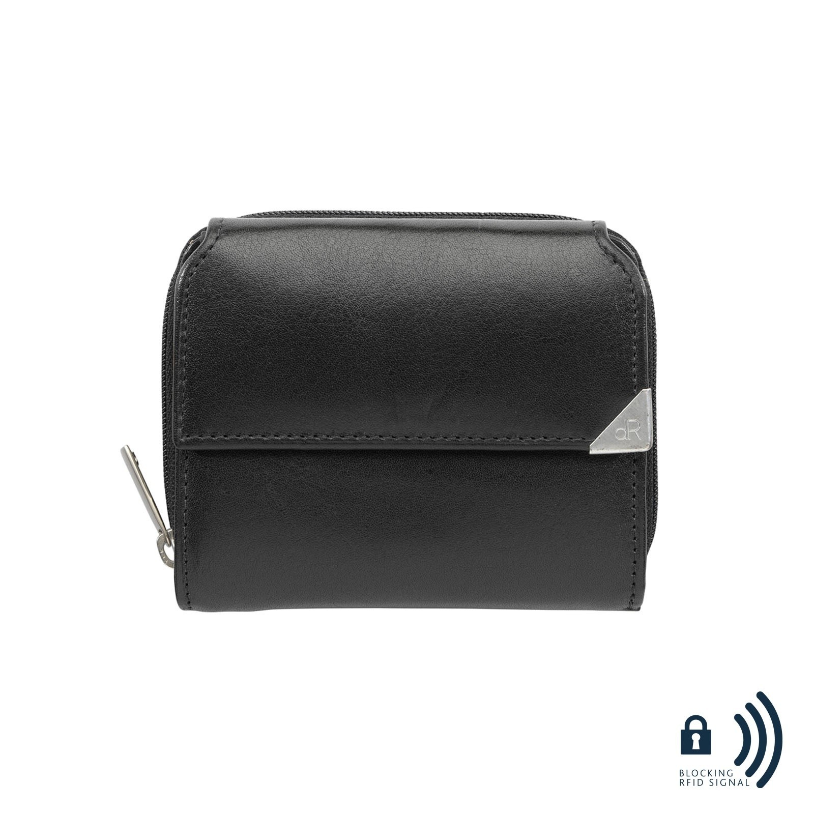 dR Amsterdam Portemonnee 15179 Zwart