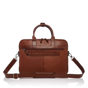 Castelijn & Beerens, 69 9476 Laptop bag double zip 15,6; + tablet Cognac