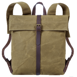 Saccoo Canvas 44407 Bergen Rugtas Khaki